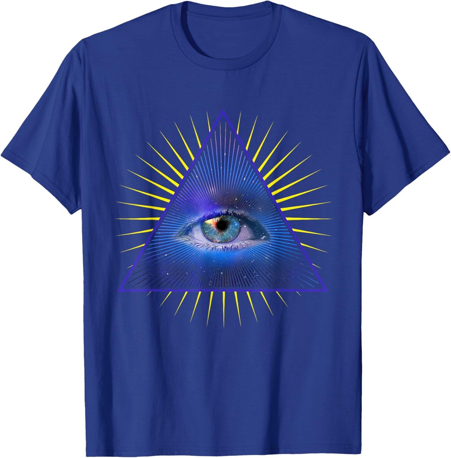 All Seeing Eye Shirt Psychic Meditation Illuminati T Shirt T-Shirt - T-Shirt | Royal