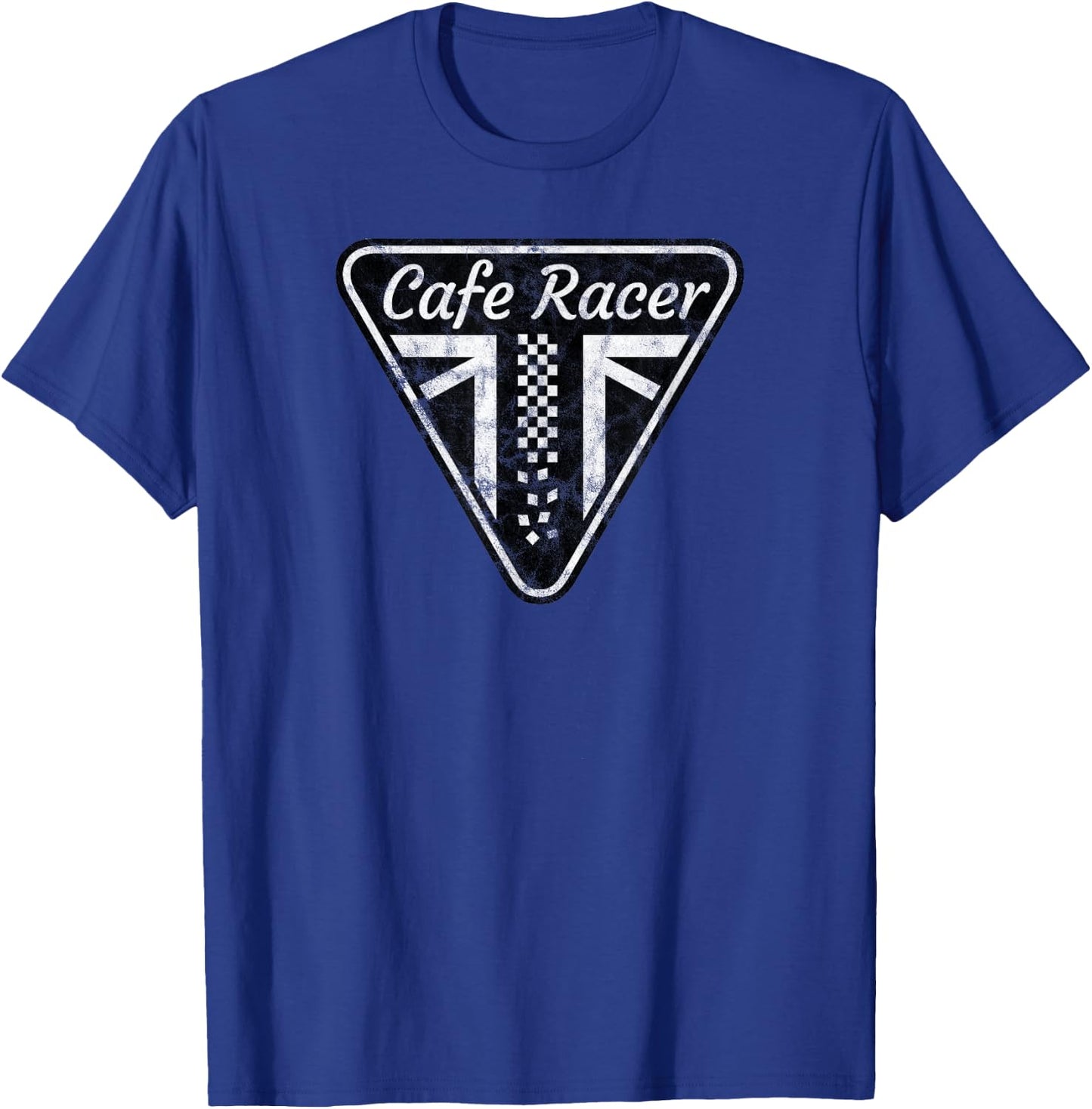 Motorcycle Motorsport Cafe Racer T-Shirt - T-Shirt | Royal