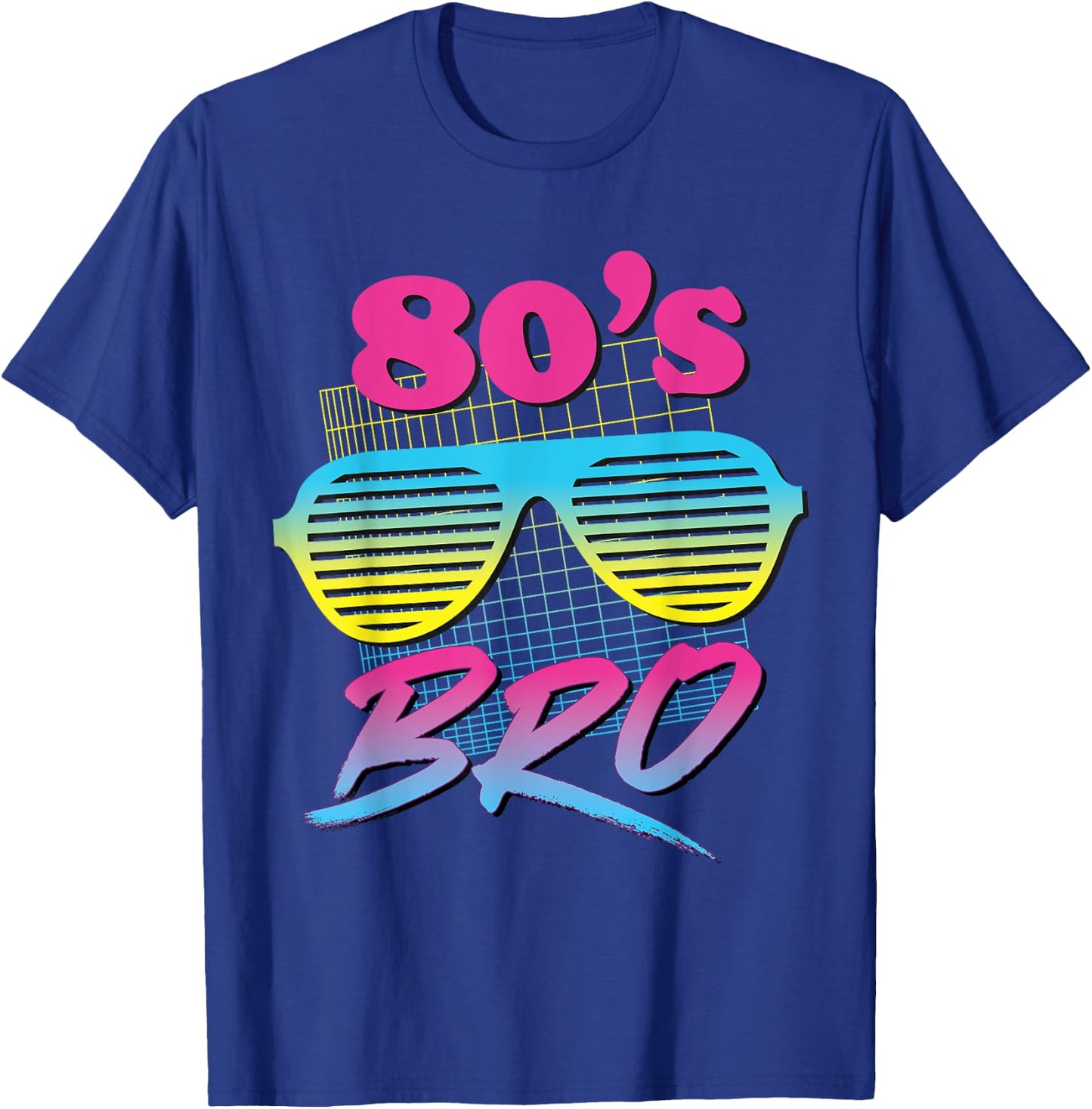 This is My 80s Bro Costume Party T-Shirt - T-Shirt | Royal