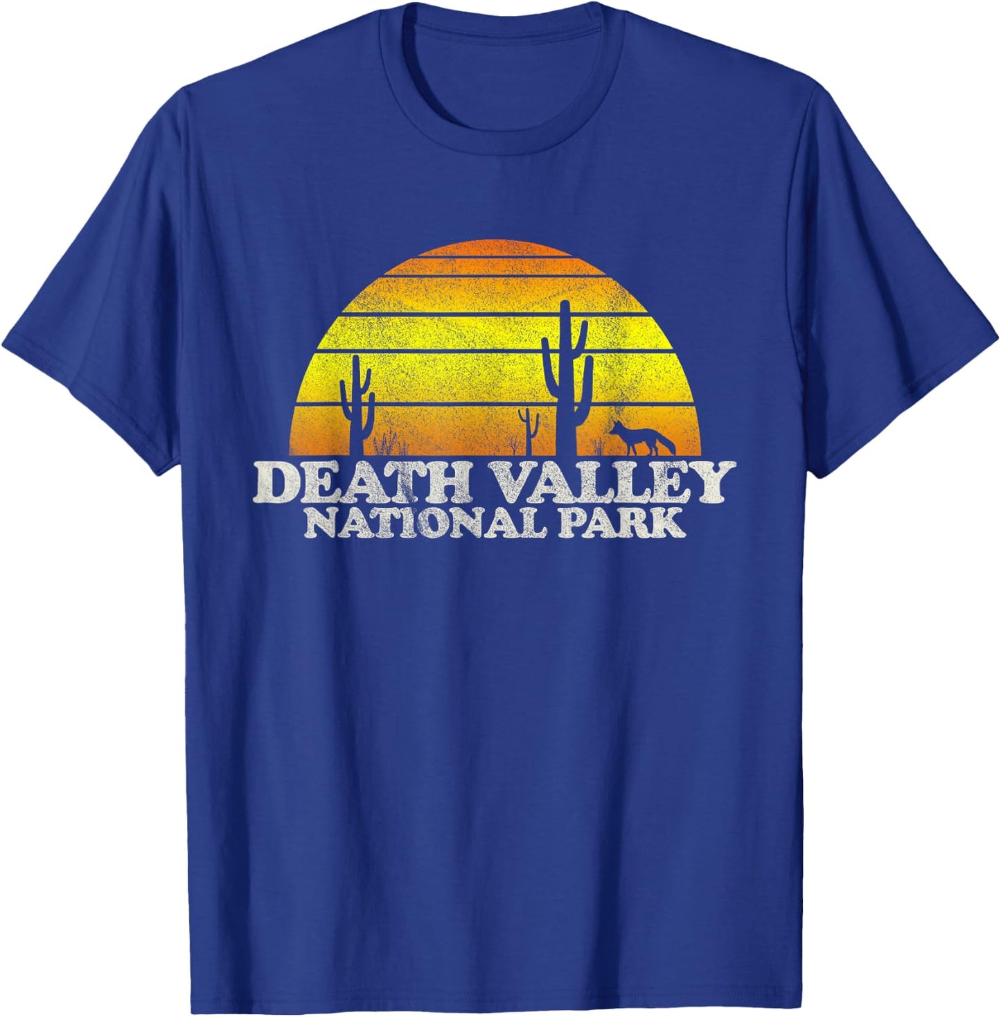 Vintage Death Valley National Park Sunset Shirt T-Shirt - T-Shirt | Royal