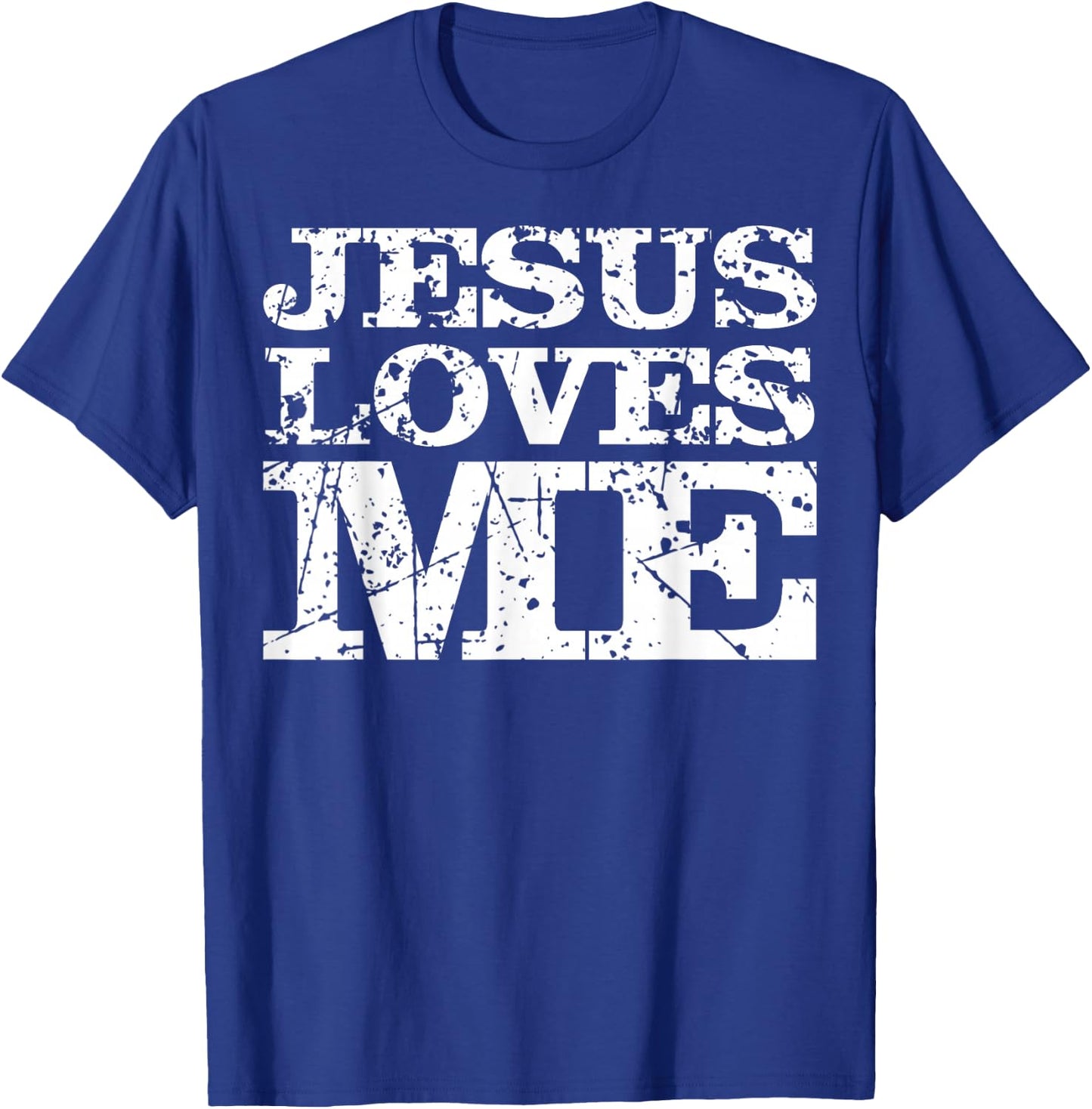 Jesus Loves Me Sacrifice Messiah sacrifice protestant retro T-Shirt - T-Shirt | Royal