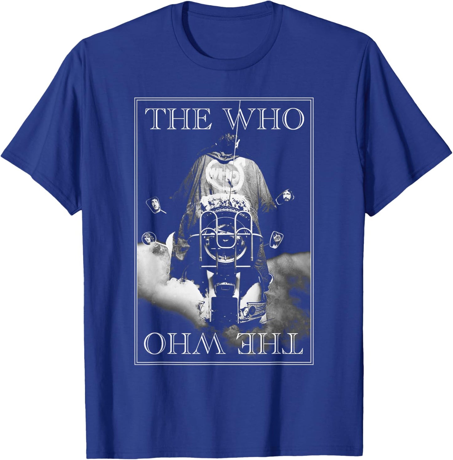 The Who Official Quadrophenia Bike T-Shirt - T-Shirt | Royal