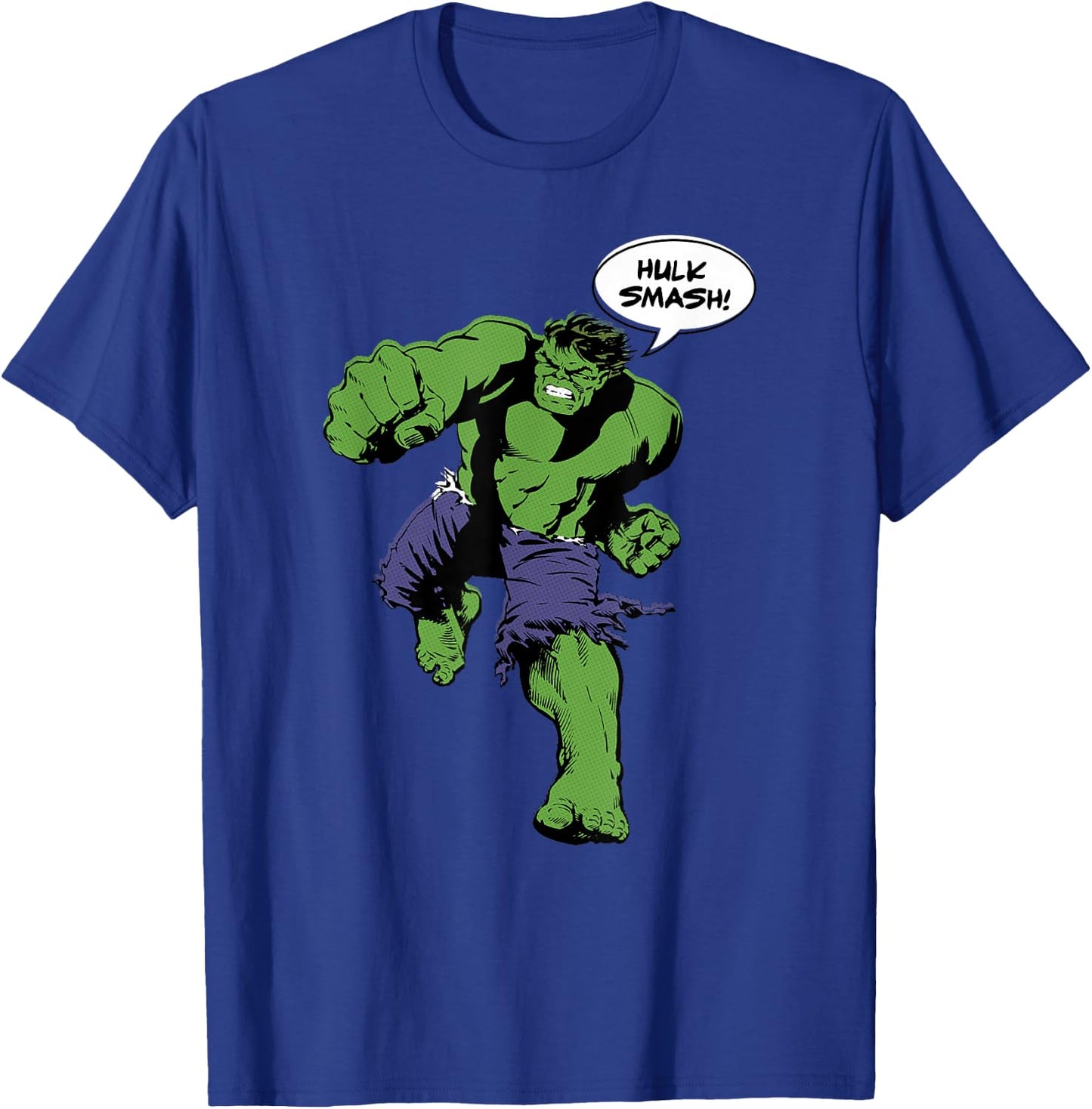 Marvel Comics Hulk Smash Graphic T-Shirt - T-Shirt | Royal