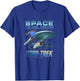 Star Trek Original Series The NCC-1701 Intro T-Shirt - T-Shirt | Royal