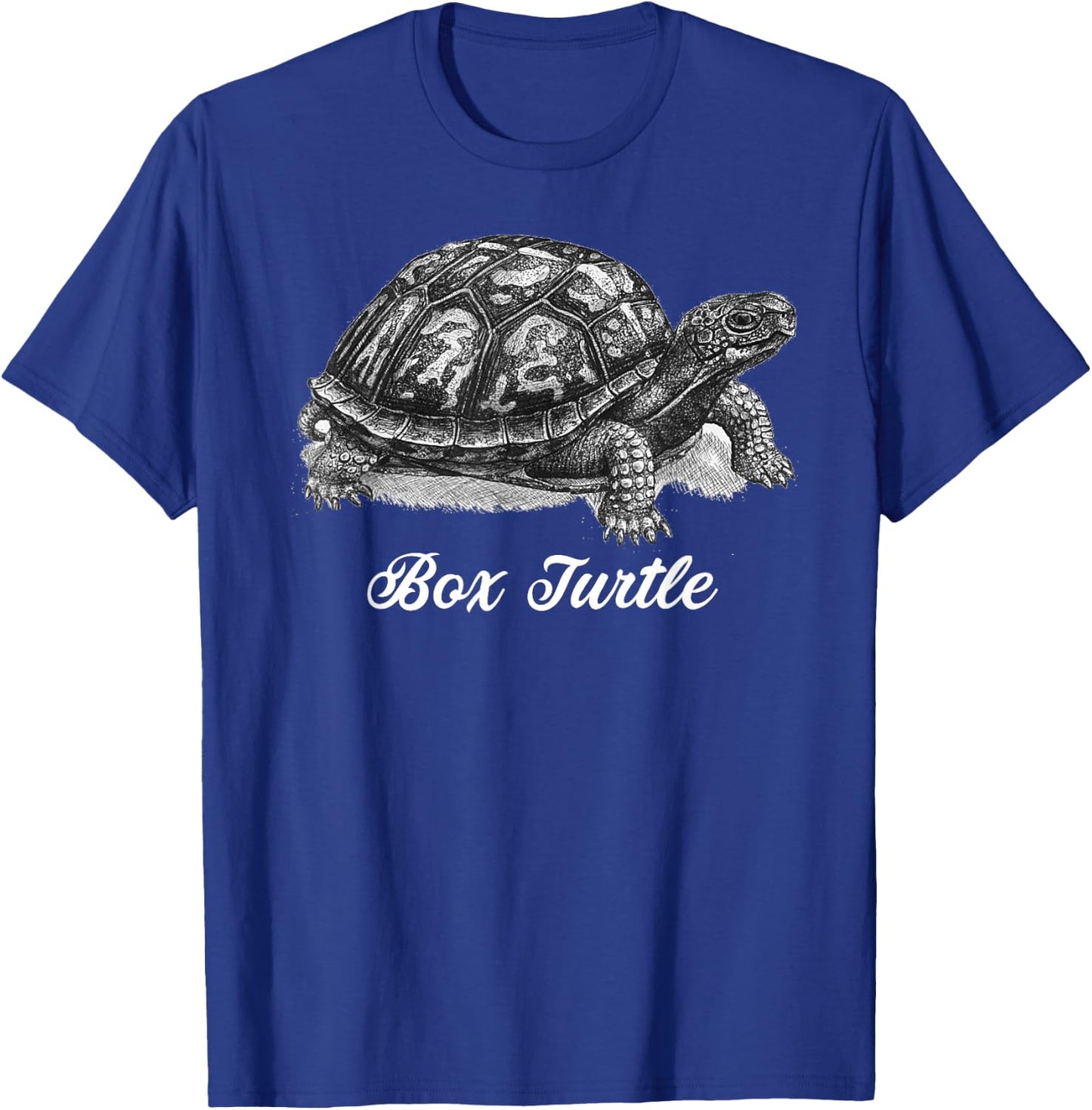 Box Turtle Shirt - Gift Turtle Lovers T-Shirt - T-Shirt | Royal