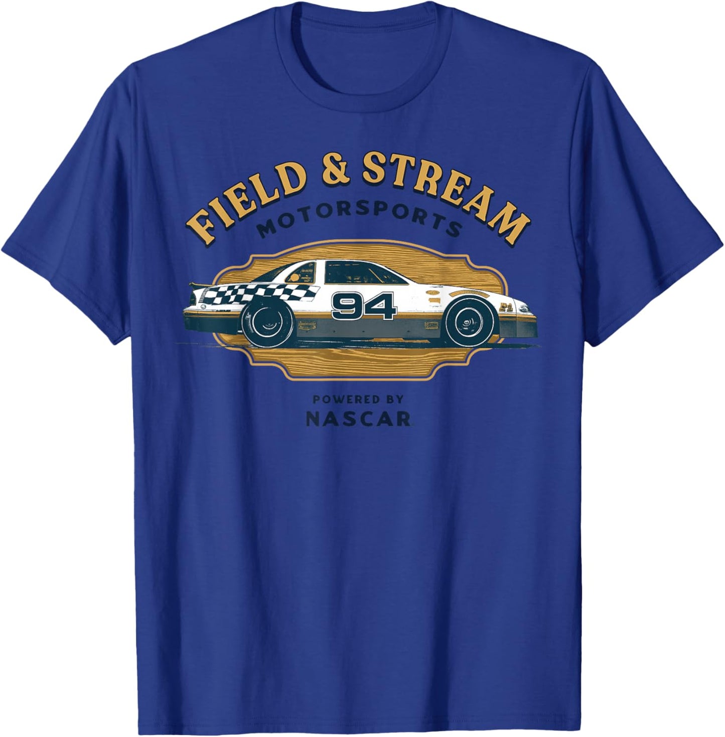 NASCAR x Field & Stream - Mounted Car T-Shirt - T-Shirt | Royal