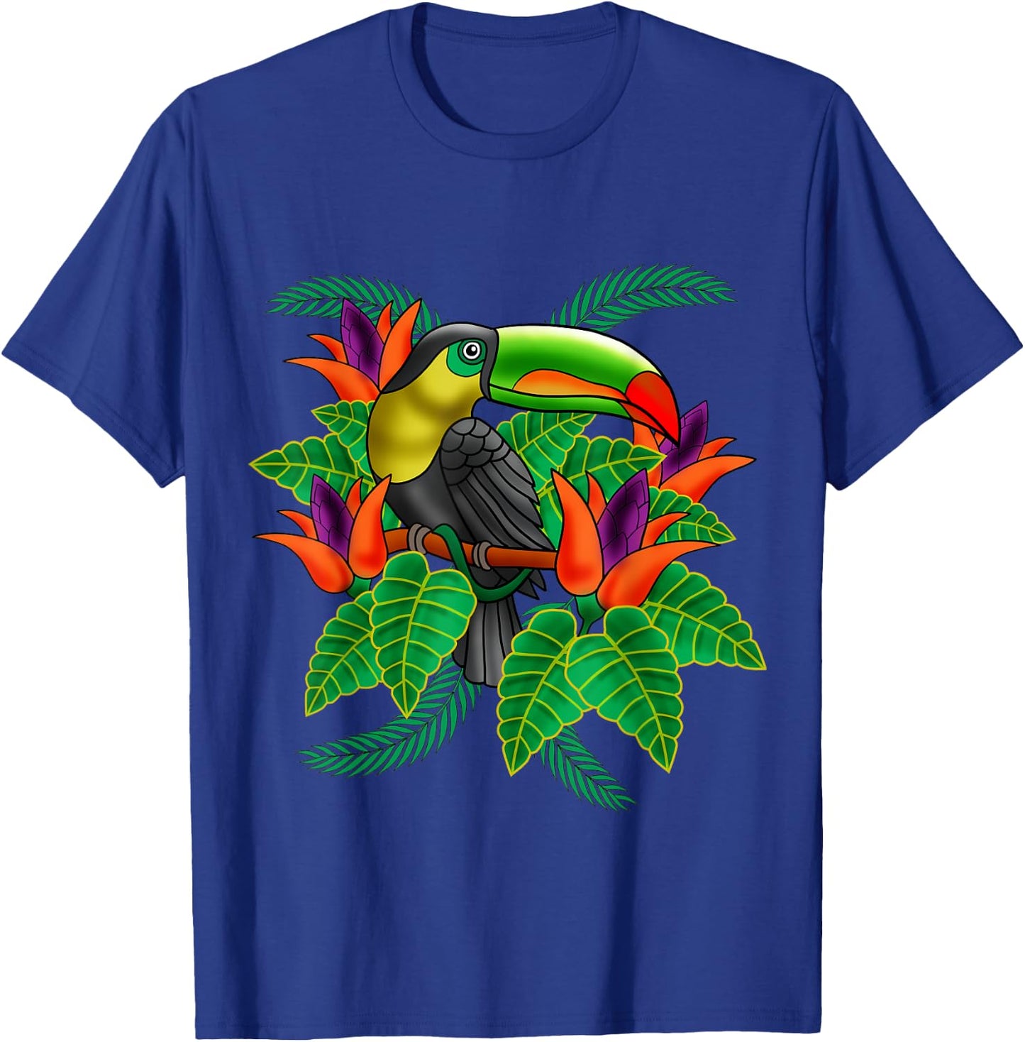 Toucan Tucan Funny Tropical Bird Cool Animal Gift T-Shirt - T-Shirt | Royal