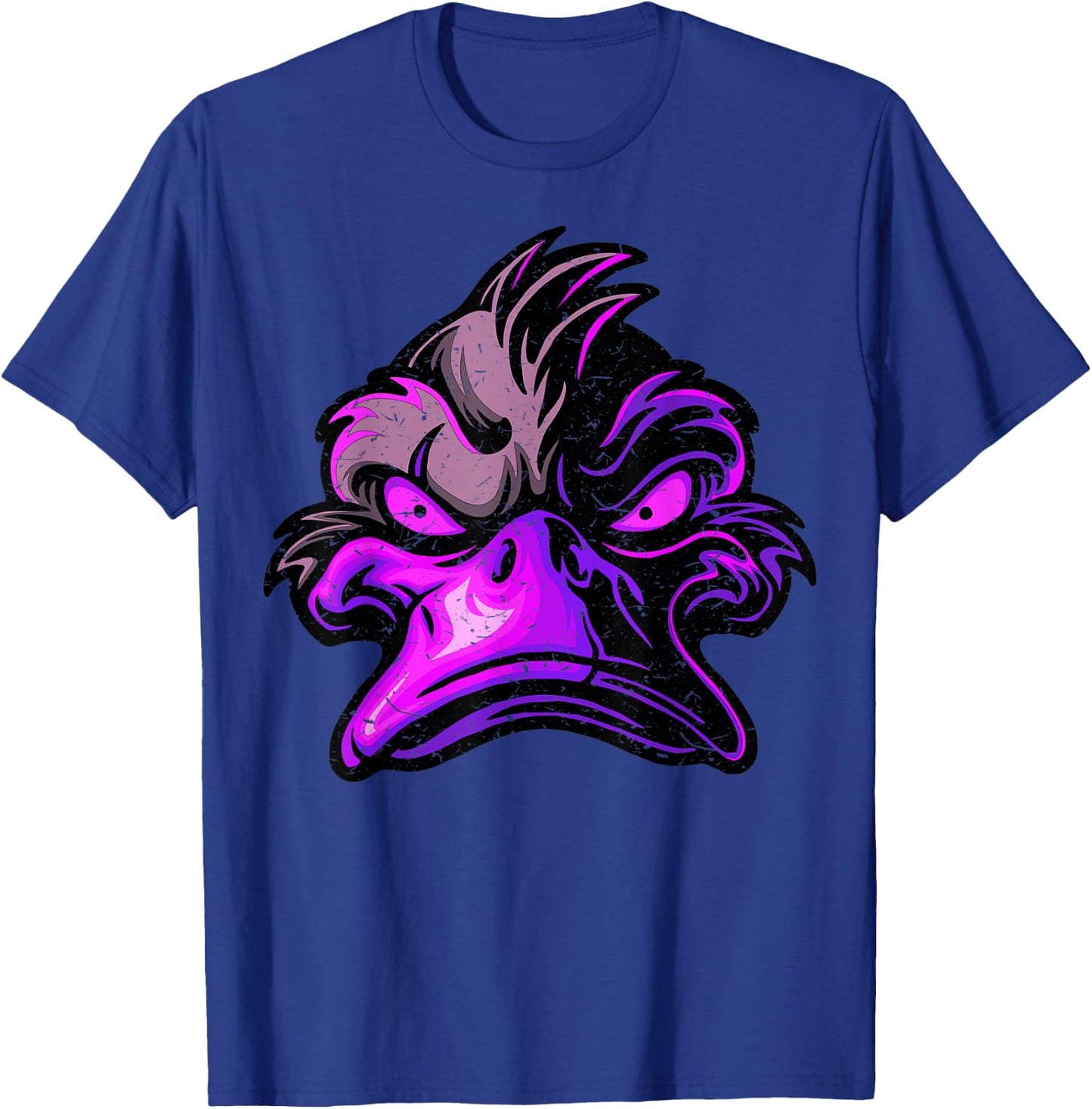 Halloween Horror Duck Scary Cartoon Movies Zombie Scull T-Shirt - T-Shirt | Royal