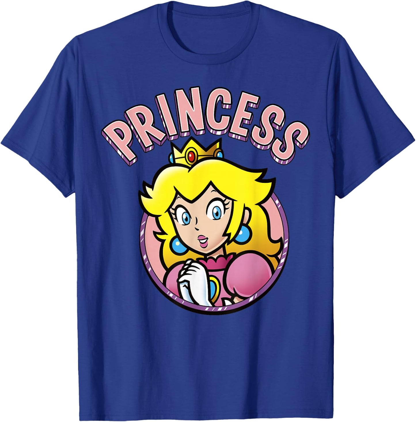 Super Mario Peach The Princess Portrait T-Shirt - T-Shirt | Royal