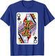 Queen of Clubs Playing Cards Halloween Costume Casino Easy T-Shirt - T-Shirt | Royal