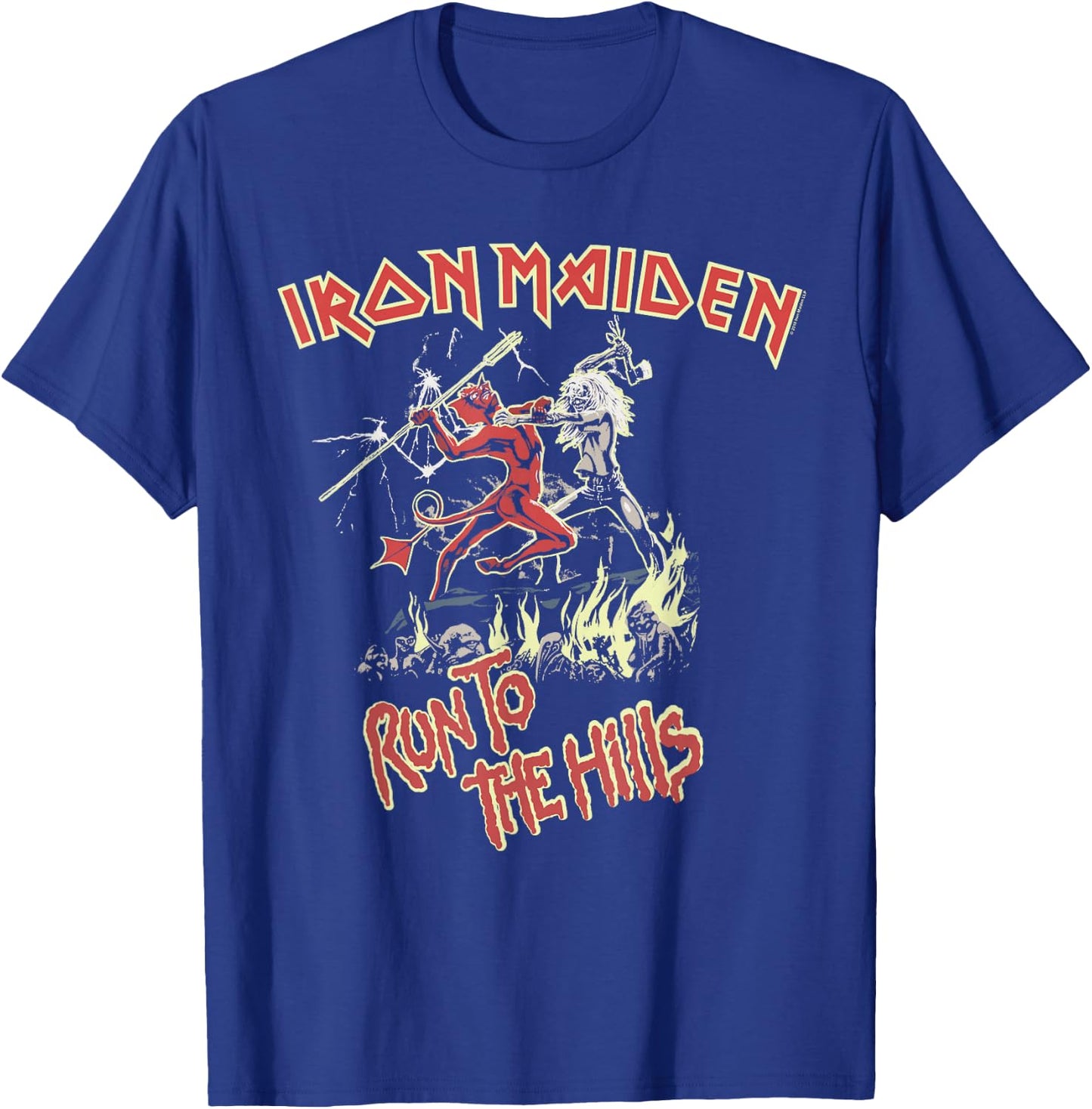 Iron Maiden - Run to the Hills T-Shirt - T-Shirt | Royal