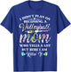 Volleyball Quote Floral Design Mothers Day Shirt For Mom T-Shirt - T-Shirt | Royal
