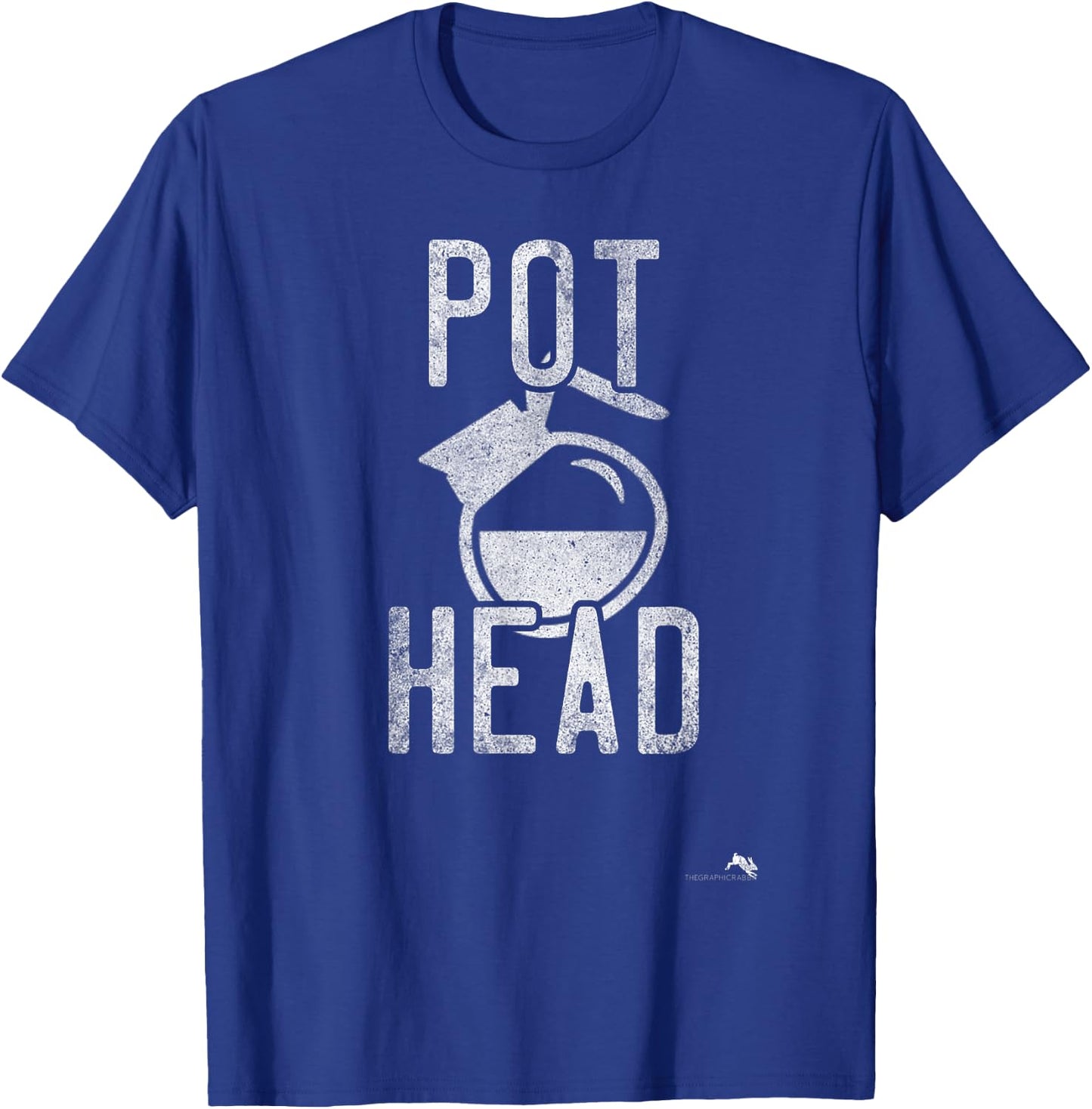 Pot Head Coffee T-Shirt - T-Shirt | Royal