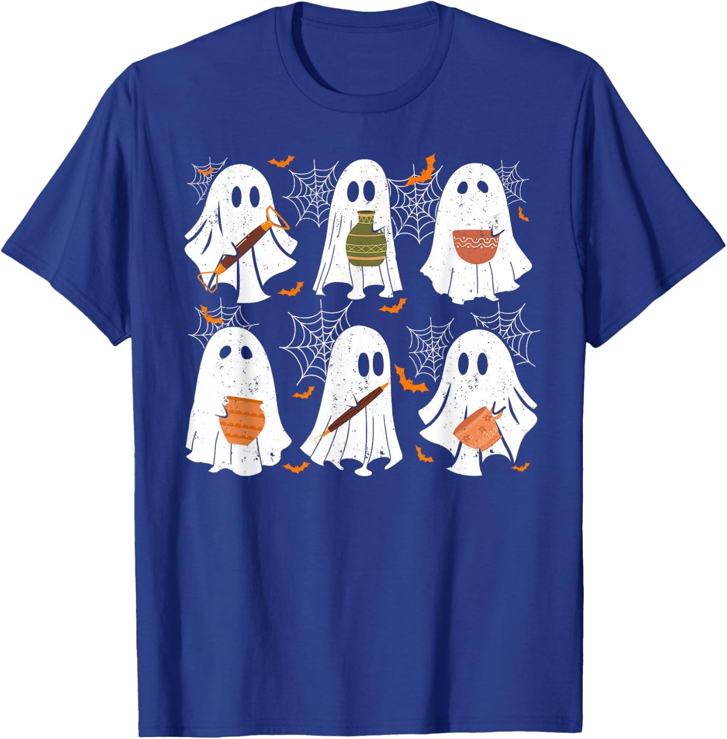 Pottery Ghost Ceramic Artist Halloween Costume Women T-Shirt - T-Shirt | Royal