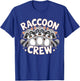 Raccoon Crew | Raccoons Product Raccoon Lover Stuff Raccoon T-Shirt - T-Shirt | Royal
