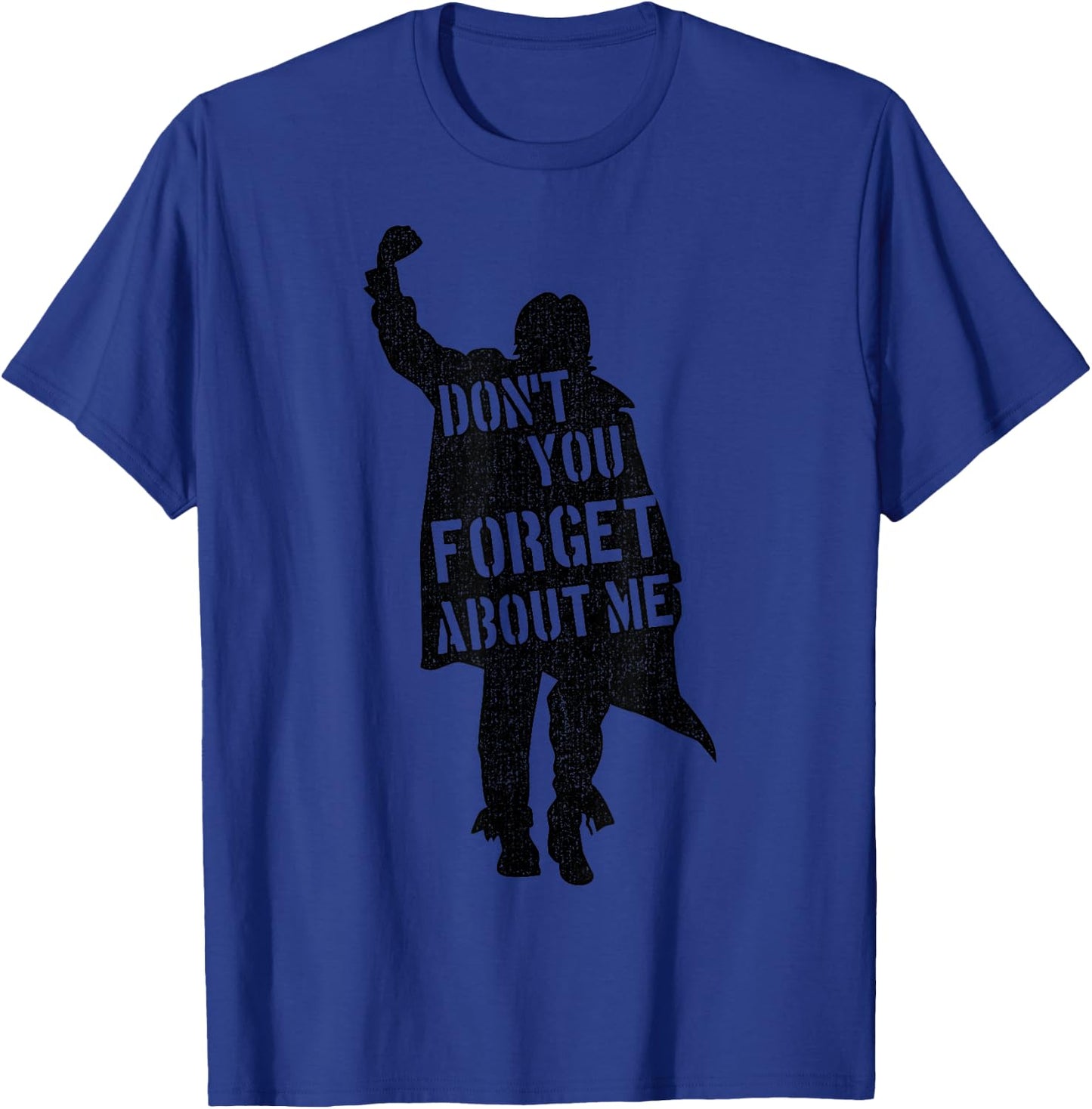 Breakfast Club Don't You Forget About Me Silhouette Small T-Shirt - T-Shirt | Royal