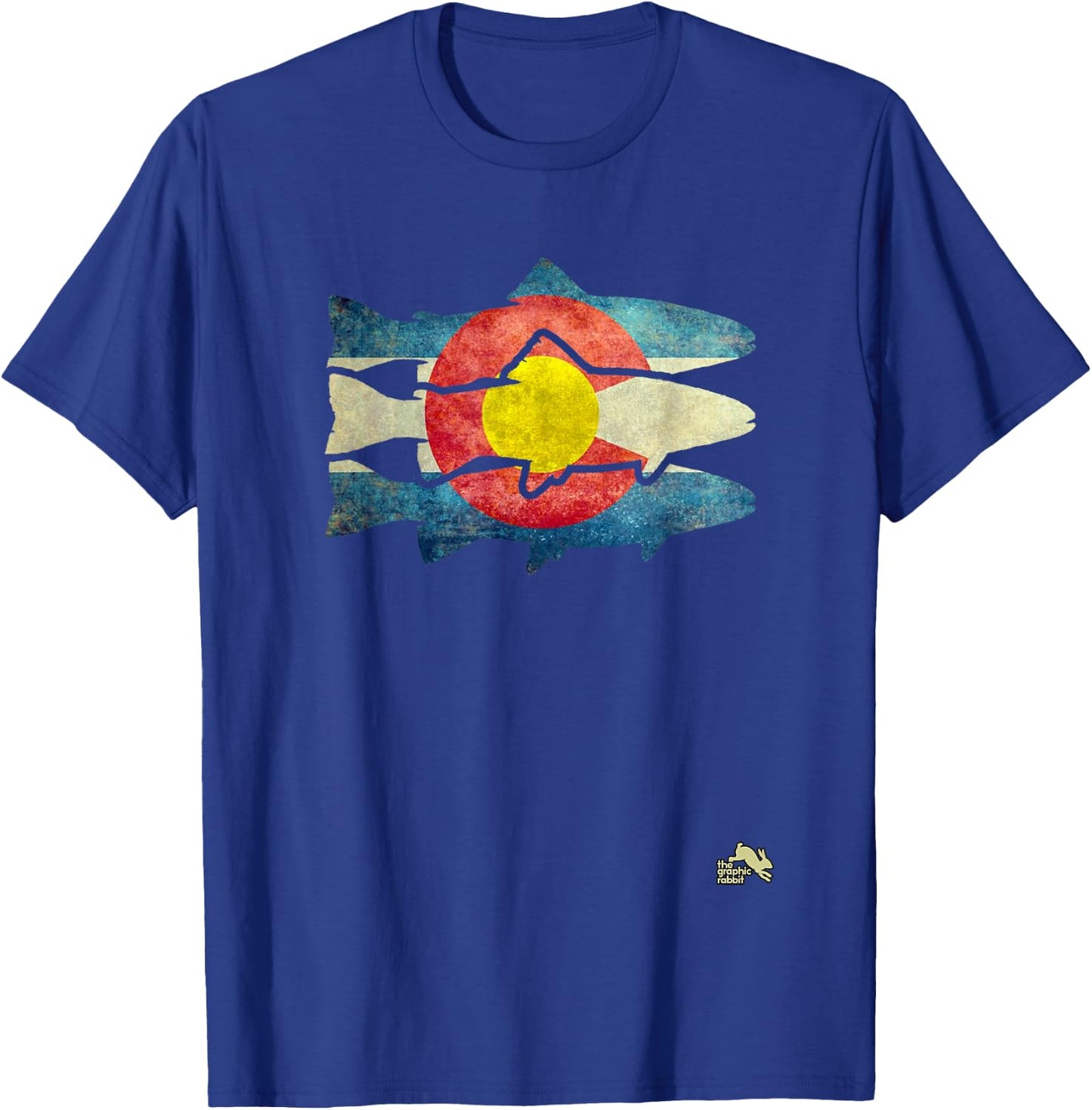 Fly Fishing Trout T-Shirt - T-Shirt | Royal