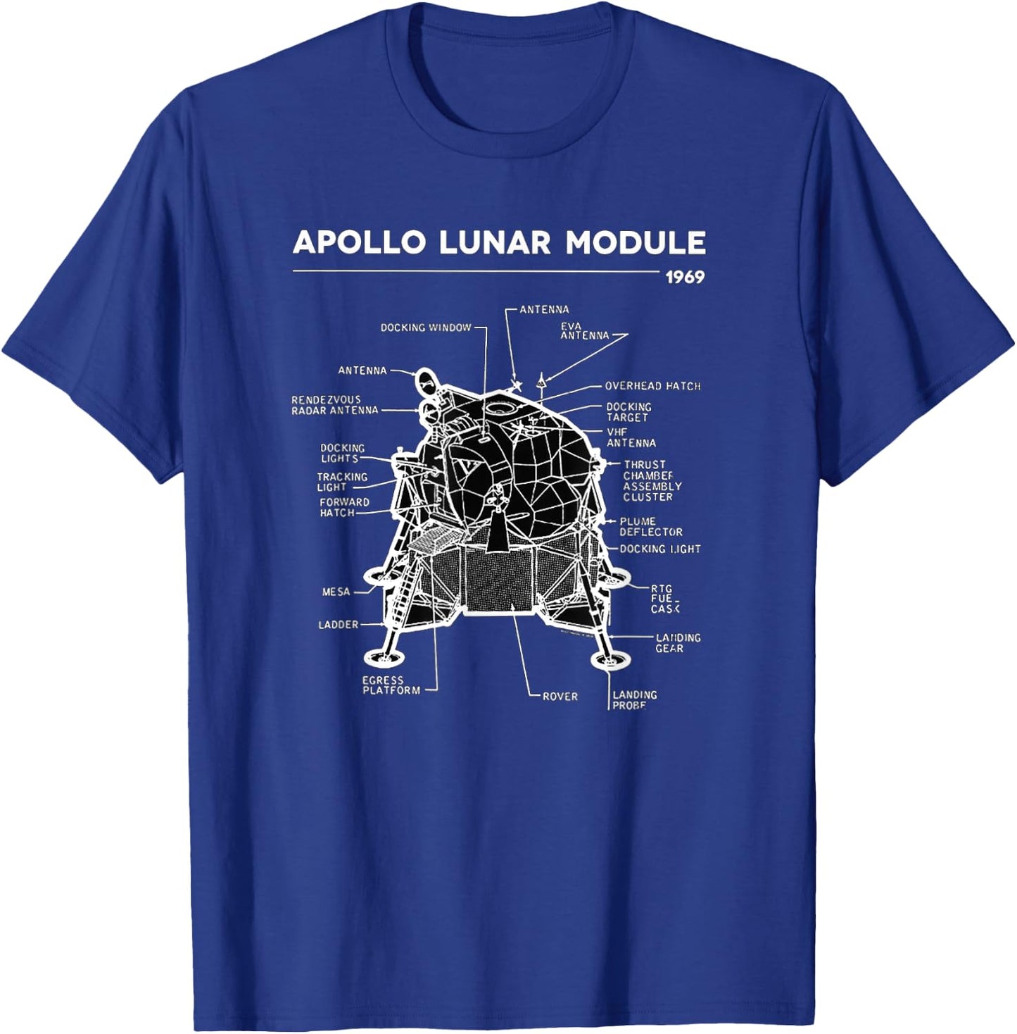 Moon Landing Ferry First Moon Landing 1969 T-Shirt - T-Shirt | Royal