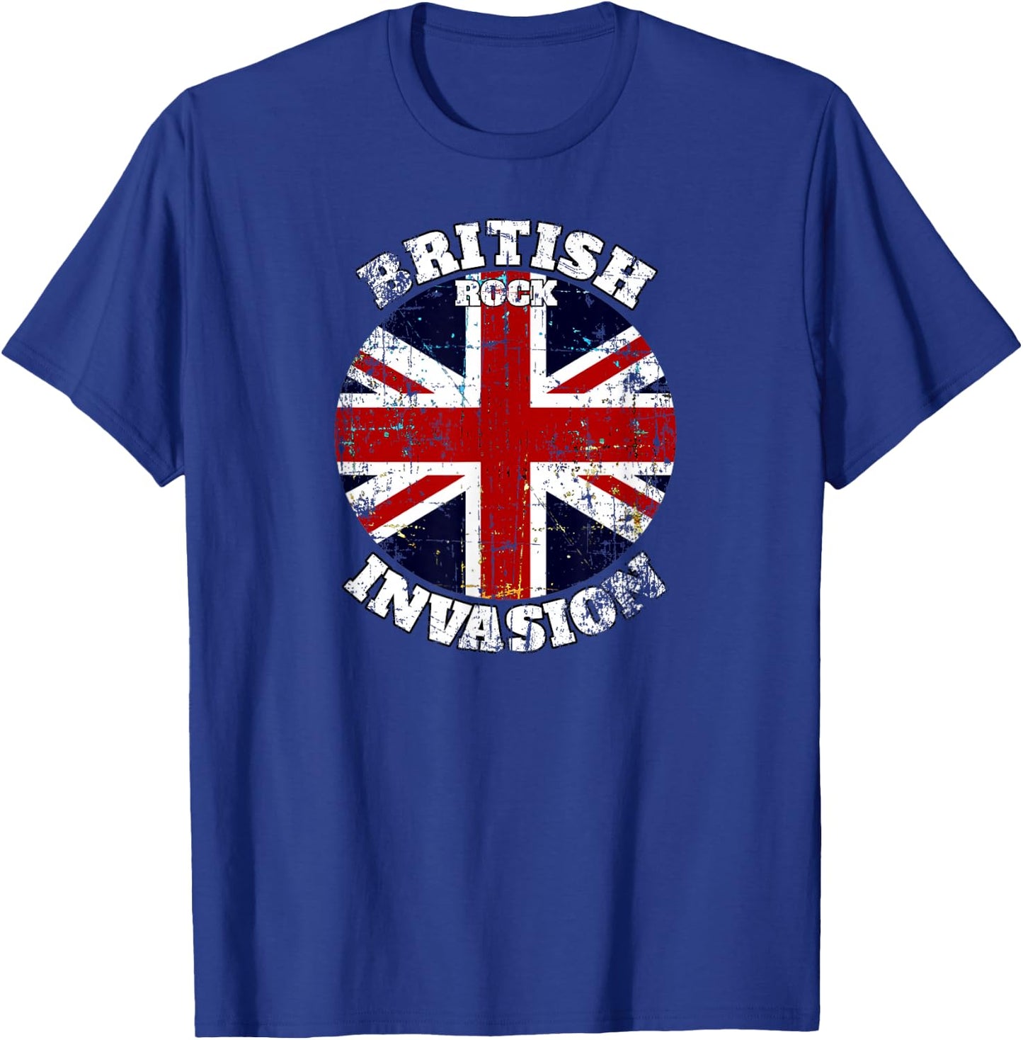 The British Rock Music Invasion v2 T-Shirt - T-Shirt | Royal