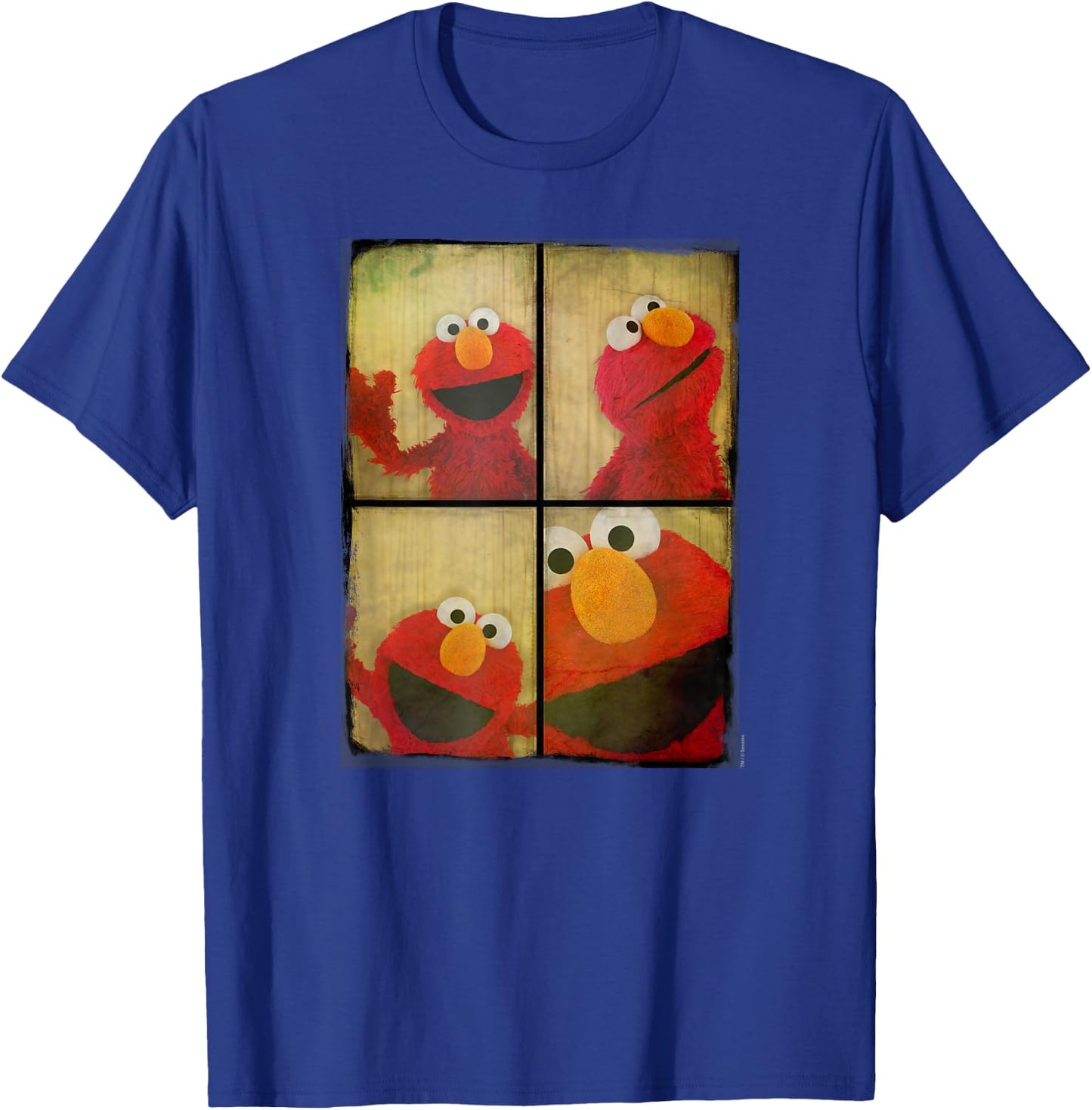 Sesame Street Photo Booth Elmo T-Shirt - T-Shirt | Royal