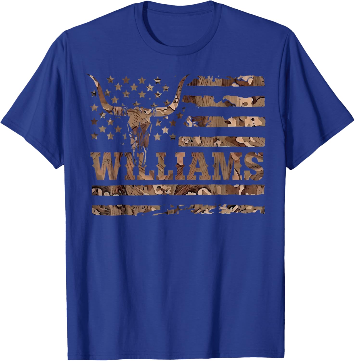 Vintage Williams Name Funny USA Gifts Women Kids T-Shirt - T-Shirt | Royal