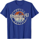 Vintage 1981 44th Birthday Gifts 44 Year Old Women T-Shirt - T-Shirt | Royal