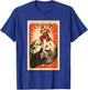 Soviet USSR Vintage Death to Capitalism Poster T-Shirt - T-Shirt | Royal