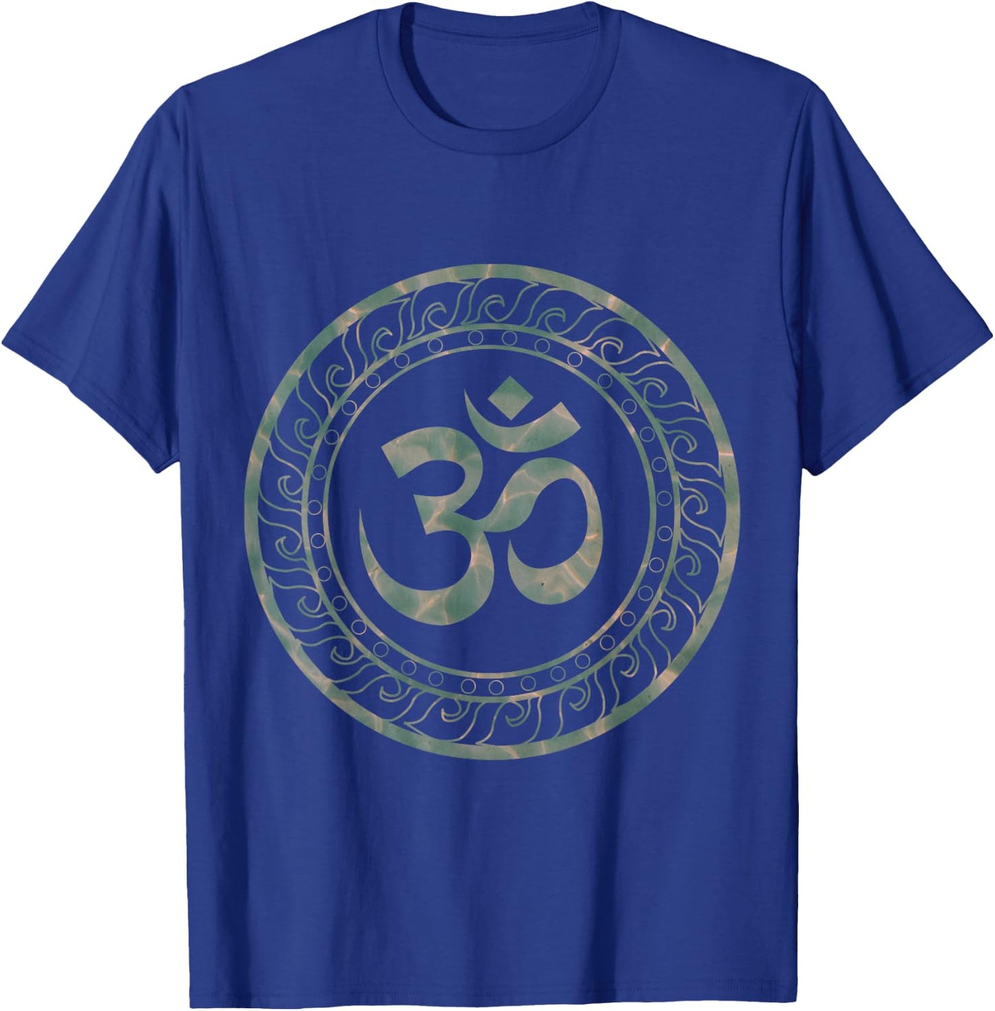Om Ohm Aum Symbol Spiritual Yoga T-Shirt - T-Shirt | Royal