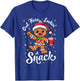 out here looking like a snack christmas funny BouJee Xmas T-Shirt - T-Shirt | Royal