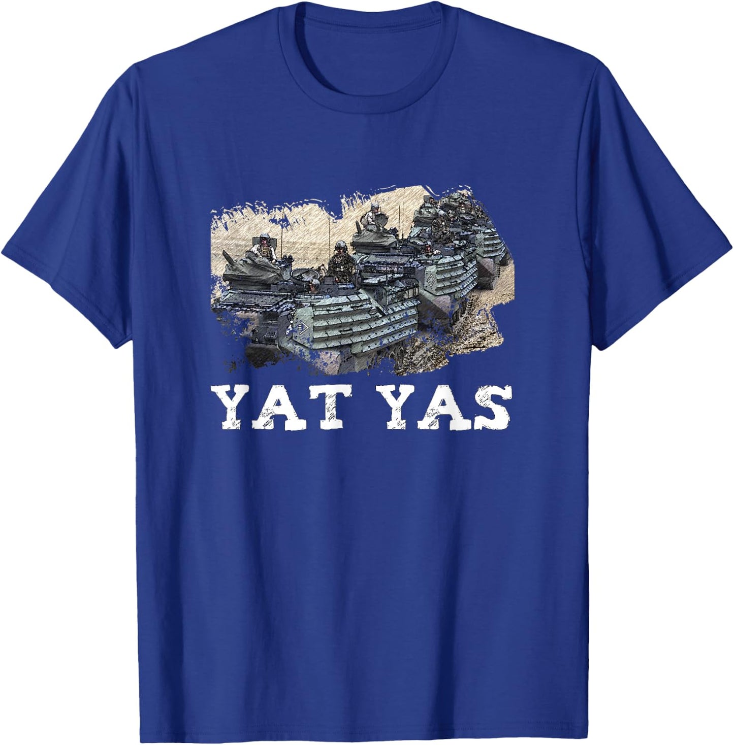 YAT YAS Shirt AAV Crewman T-Shirt - T-Shirt | Royal