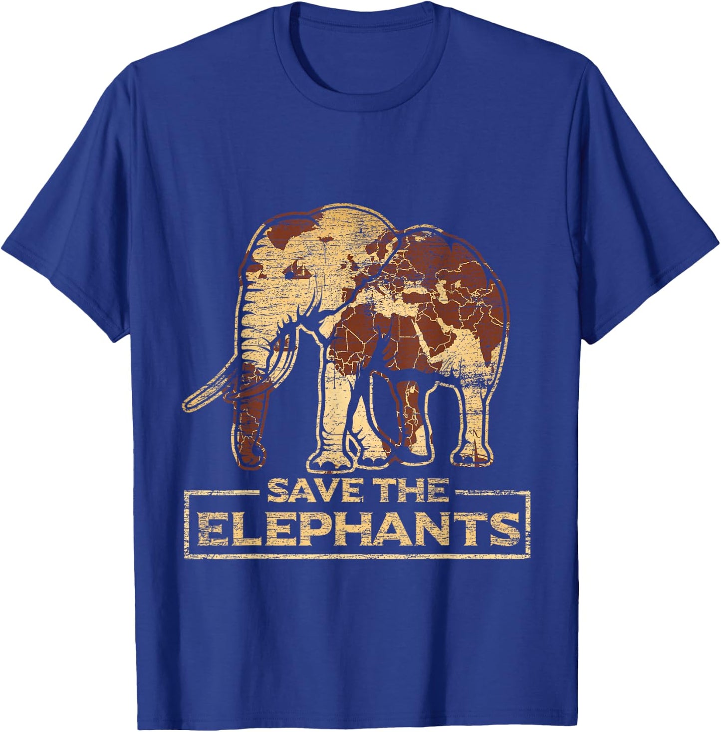 Save the elephants elephant T-Shirt - T-Shirt | Royal