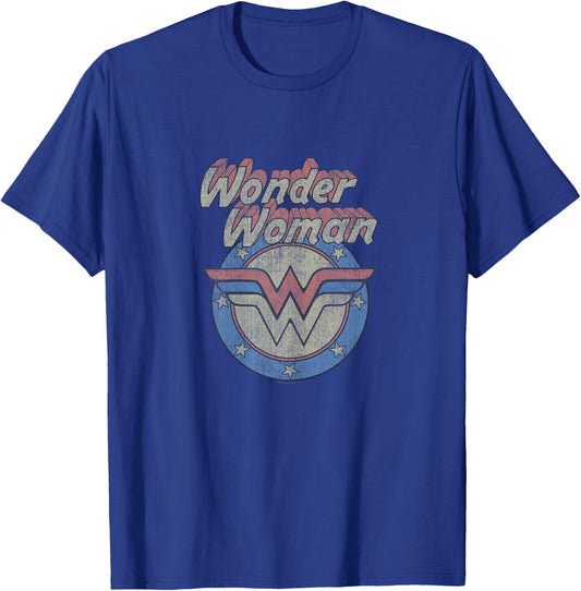 Wonder Woman Faded Wonder T-Shirt - T-Shirt | Royal