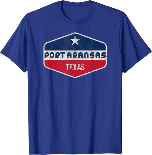 Port Aransas Texas T-Shirt - T-Shirt | Royal