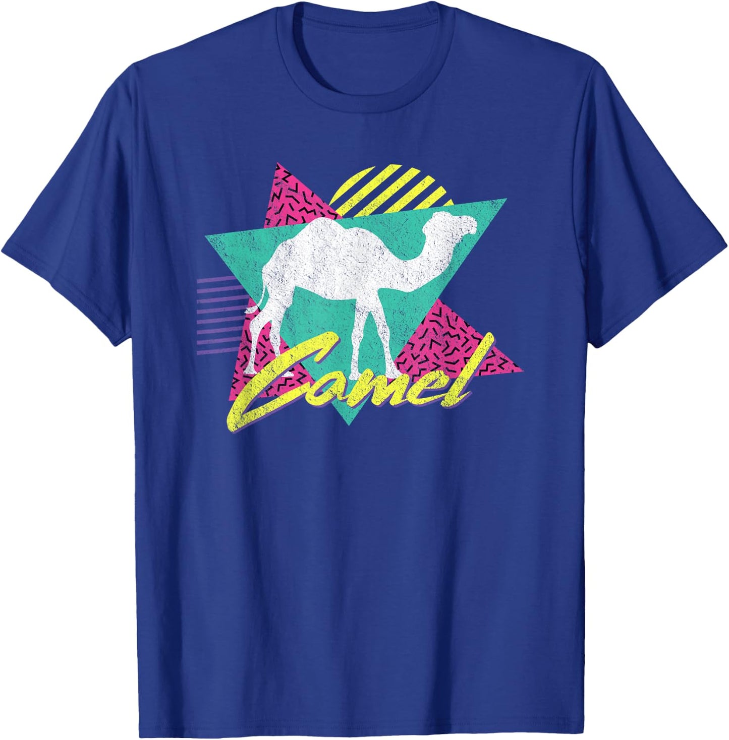 Vintage Retro 80s Or 90s Cool Camel T-Shirt - T-Shirt | Royal