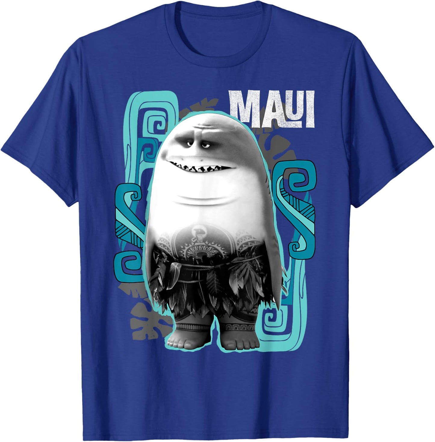 Disney Moana Maui Half Shark T-Shirt - T-Shirt | Royal