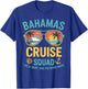 Bahamas Cruise Squad T-Shirt - T-Shirt | Royal