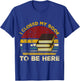 Vintage I Closed My Book To Be Here, Librarian and Reader T-Shirt - T-Shirt | Royal