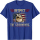 Respect The Groundhog Woodchuck Photo GroundHog Day T-Shirt - T-Shirt | Royal