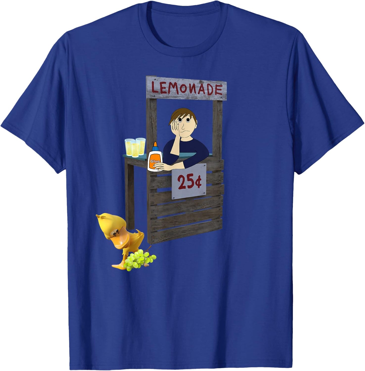 The Duck Song - Got Any Grapes T-Shirt - T-Shirt | Royal