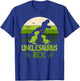 Unclesaurus Rex 2 Kids Sunset For Fathers Day Gift T-Shirt - T-Shirt | Royal