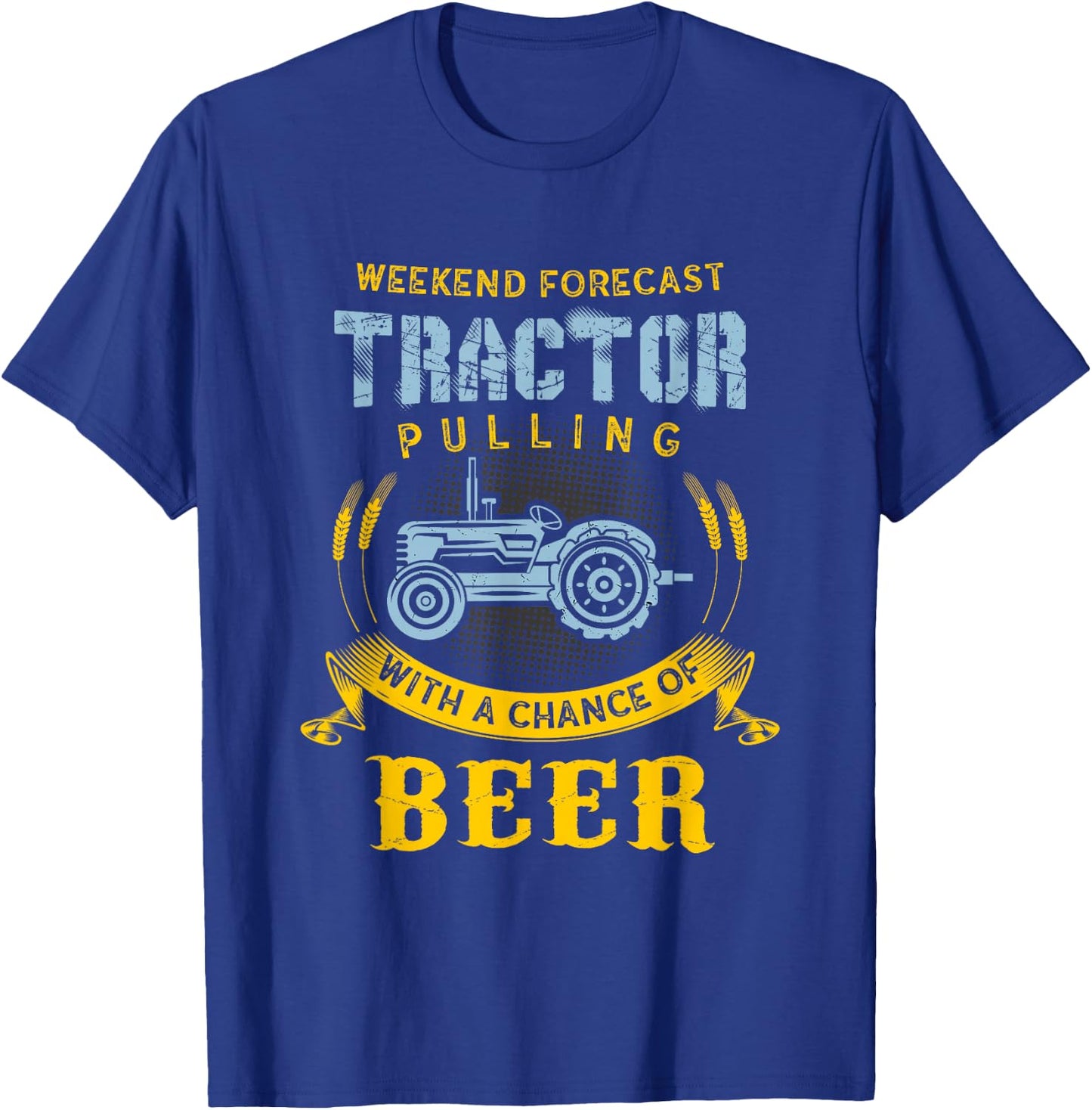 Tractor Pull Shirts, Tractor Pulling Gifts, Tractor Pull T-Shirt - T-Shirt | Royal