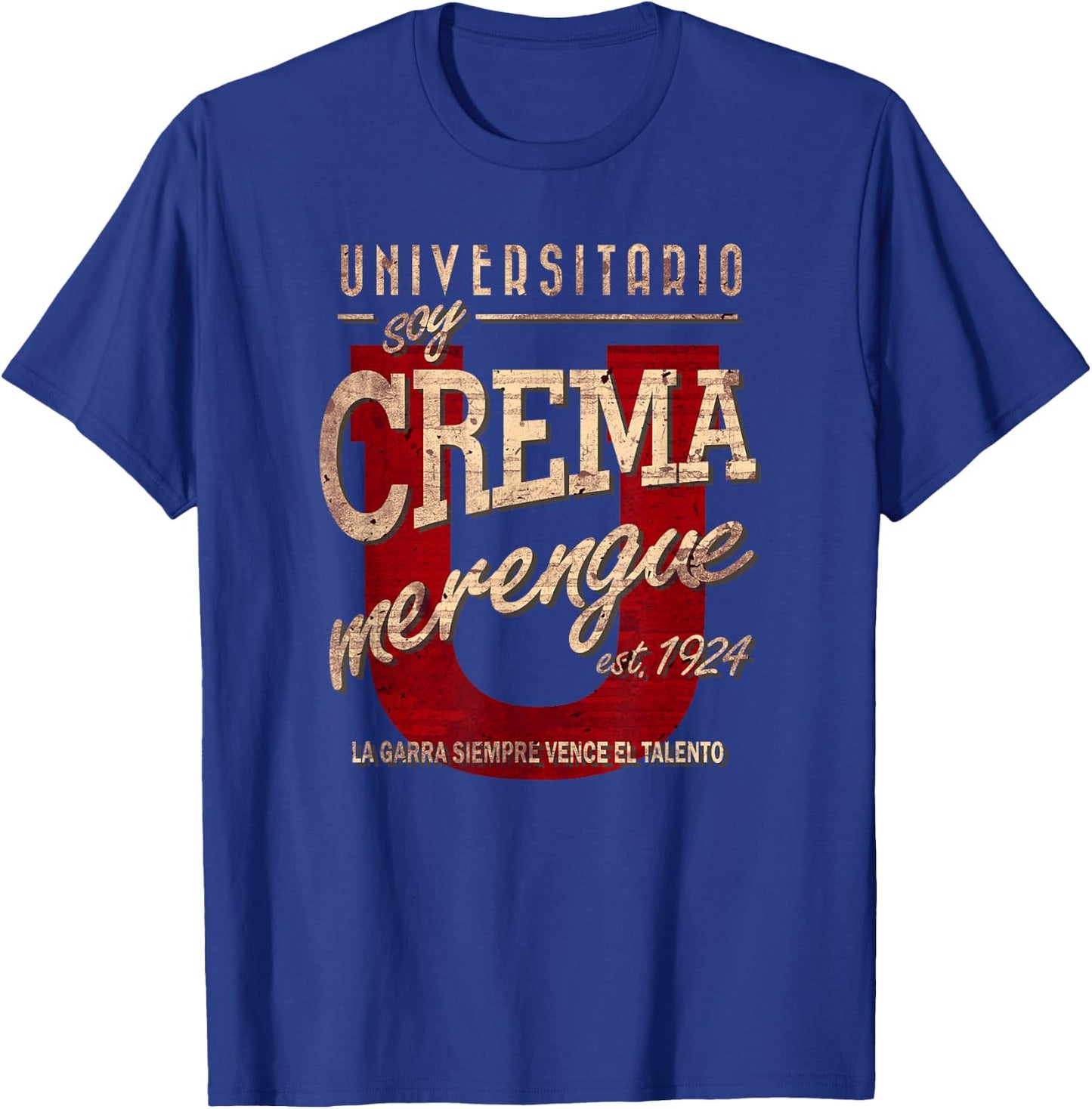 Universitario de Deportes Peruvian Fans for Merengue T-Shirt - T-Shirt | Royal
