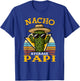 Nacho Average Papi Funny Mexican Vintage Cinco De Mayo T-Shirt - T-Shirt | Royal