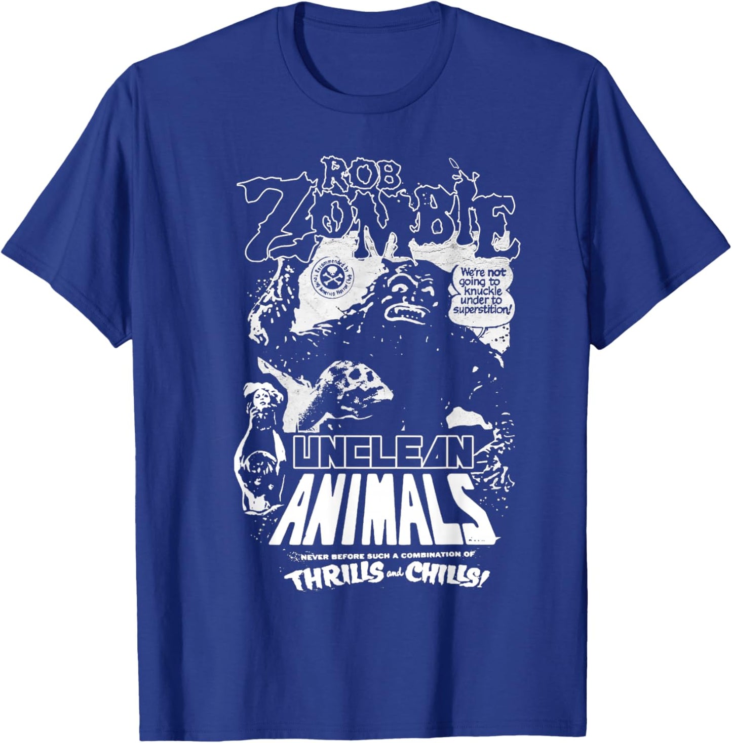 Rob Zombie Unclean Animals T-Shirt - T-Shirt | Royal