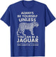 Funny Jaguar Shirt - Cool Trendy Print Gift T-Shirt - T-Shirt | Royal