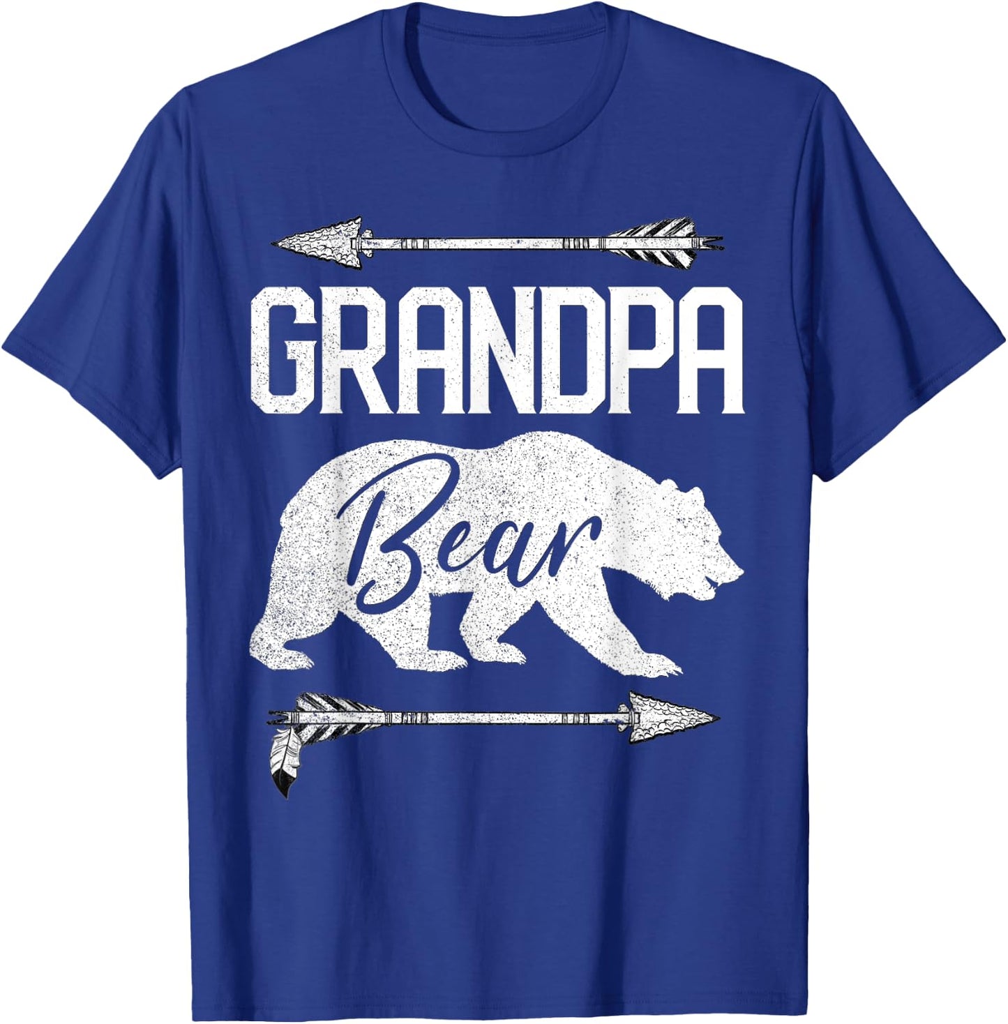 Grandpa Bear Funny Father's Day Gift Papa Best Men Dad Joke T-Shirt - T-Shirt | Royal