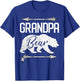 Grandpa Bear Funny Father's Day Gift Papa Best Men Dad Joke T-Shirt - T-Shirt | Royal