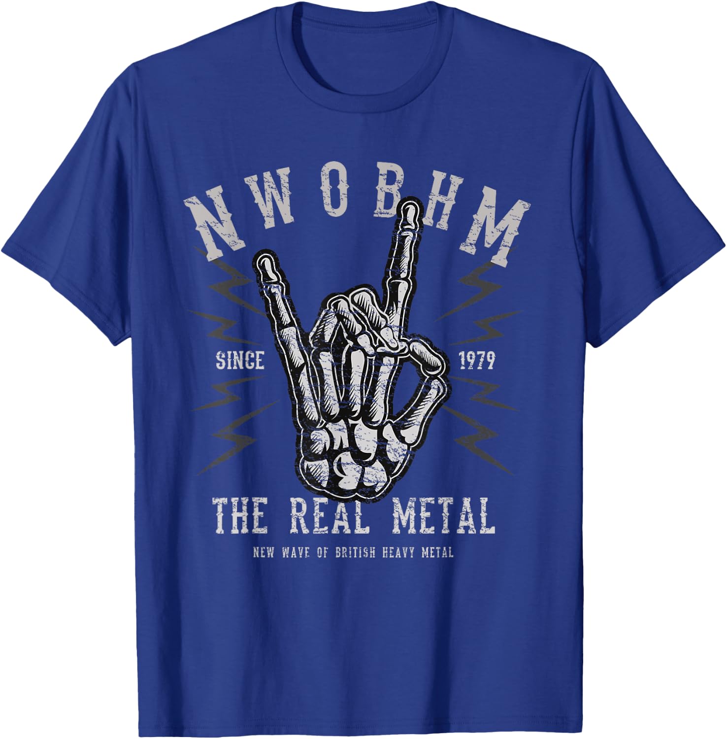 NWOBHM New Wave of British Heavy Metal Gift T-Shirt - T-Shirt | Royal