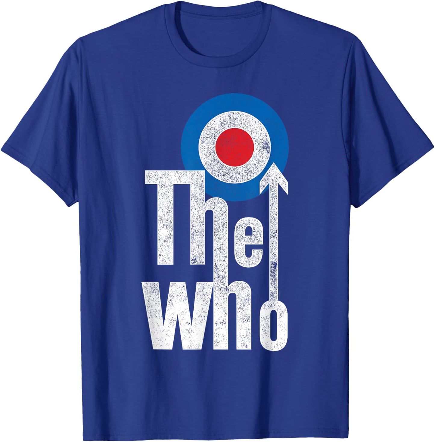 The Who Official Target Logo Arrow T-Shirt - T-Shirt | Royal