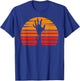 Vintage Retro Sunset Halloween Zombie Hand Scary Costume T-Shirt - T-Shirt | Royal